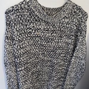 Black and White Sweater